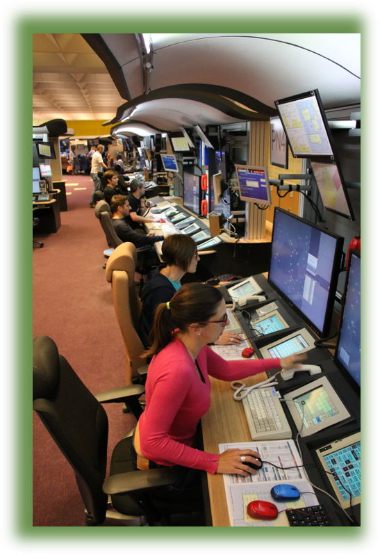 Busy DSNA Air Traffic Management Facility