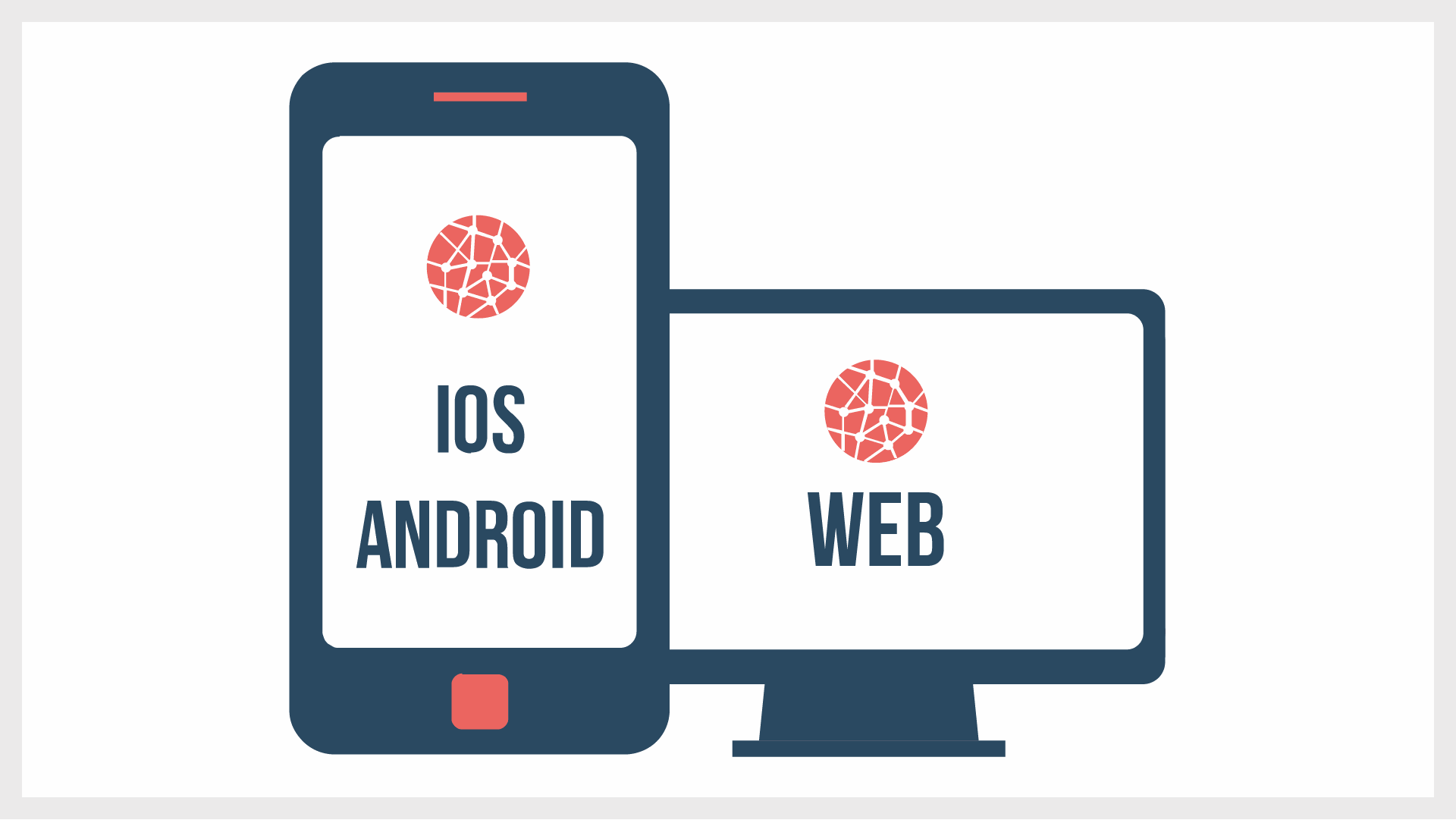 You can see a graphic representation of a smartphone and a screen, hinting at the MovingLab app application.