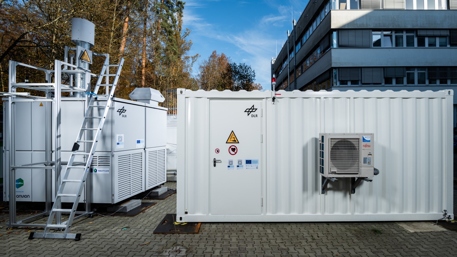 est facility of the hybrid generator system from the NAUTILUS research project