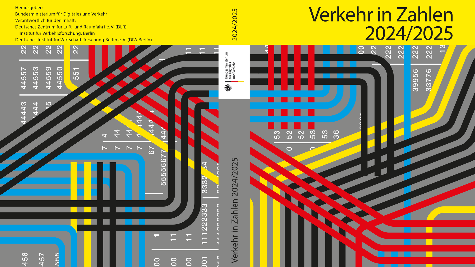 Cover of the book 'Verkehr in Zahlen'
