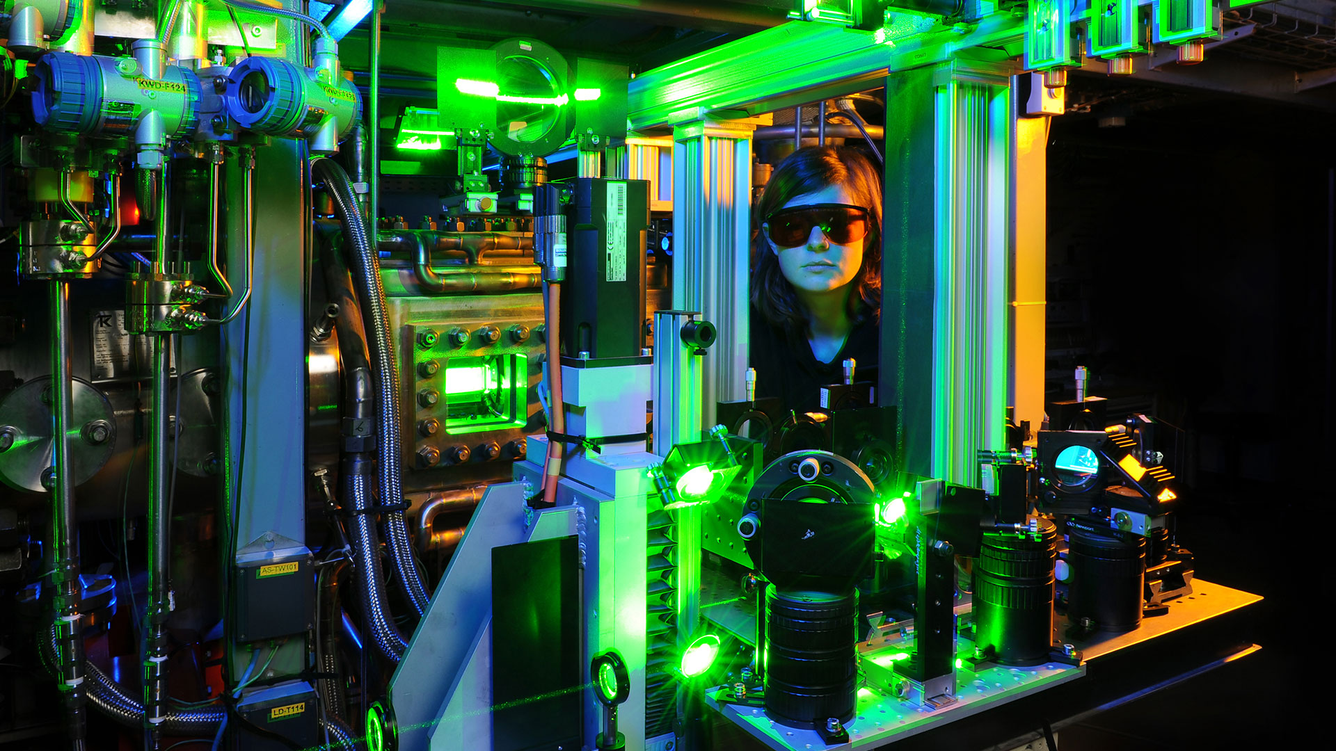 HBK-S high-pressure combustion chamber test bench with laser measurement technology installed