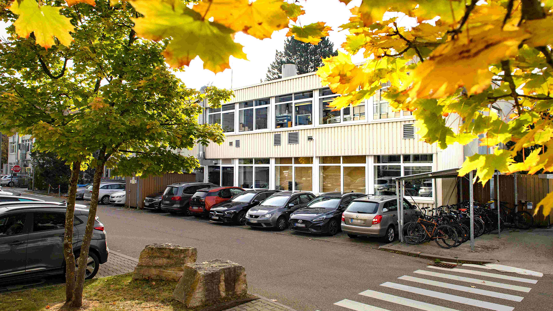 Vt Institute building - close-up view