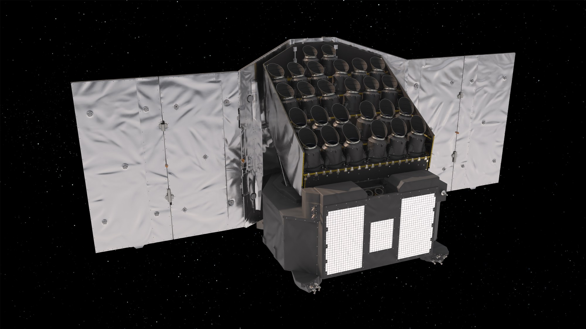 Artist’s impression of the PLATO satellite