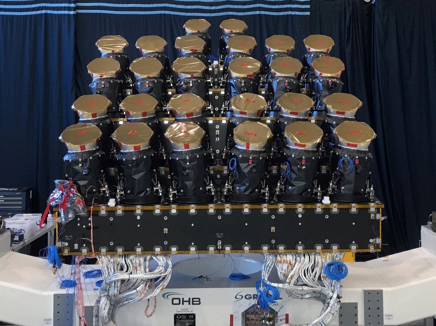 PLATO Payload Module with 26 cameras