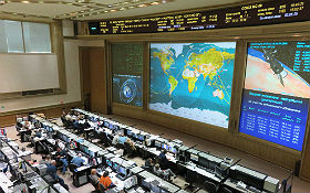 Das Kontrollzentrum bei Moskau. Bild: Frank Fischer/DLR