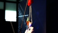Tobi probt die Landung des „Ei%2dAstronauten". Bild: DLR