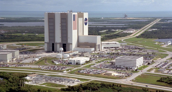 Das Kennedy Space Center ist ein riesiges Startgelände in Florida. Bild: NASA