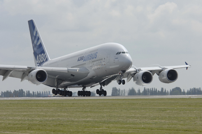 Der Airbus A380 – das größte Verkehrsflugzeug der Welt. Bild: Airbus