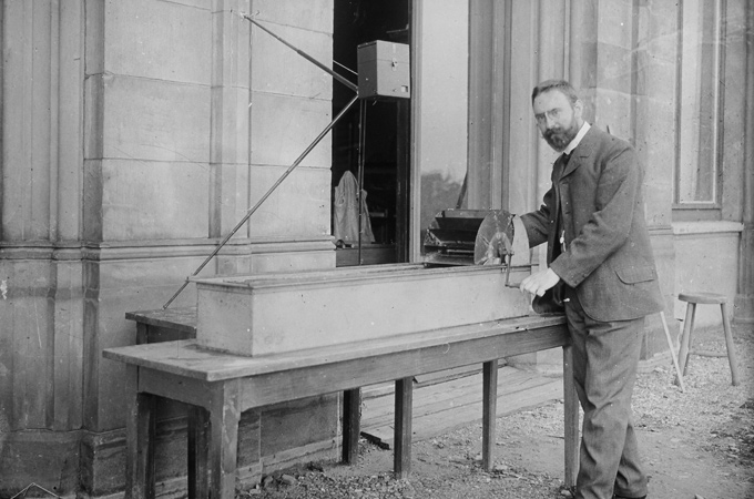 Ludwig Prandtl gilt als der „Vater der Aerodynamik“. 
Bild: DLR