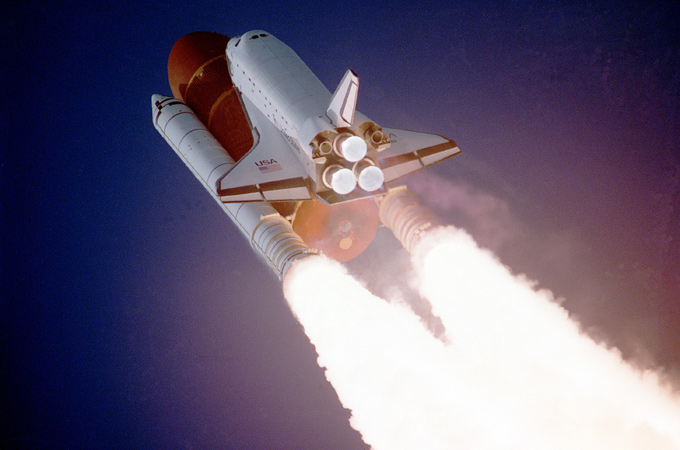 Unglaublich, aber wahr: An Bord von schnell fliegenden Raumschiffen vergeht die Zeit langsamer. Bild: NASA