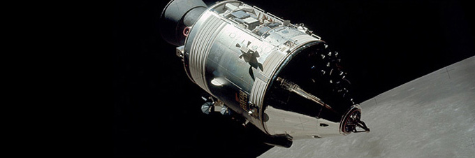 Auf dem Weg zum Mond: Die Apollo-Missionen hatten Brennstoffzellen zur Stromproduktion an Bord. 
Bild: NASA